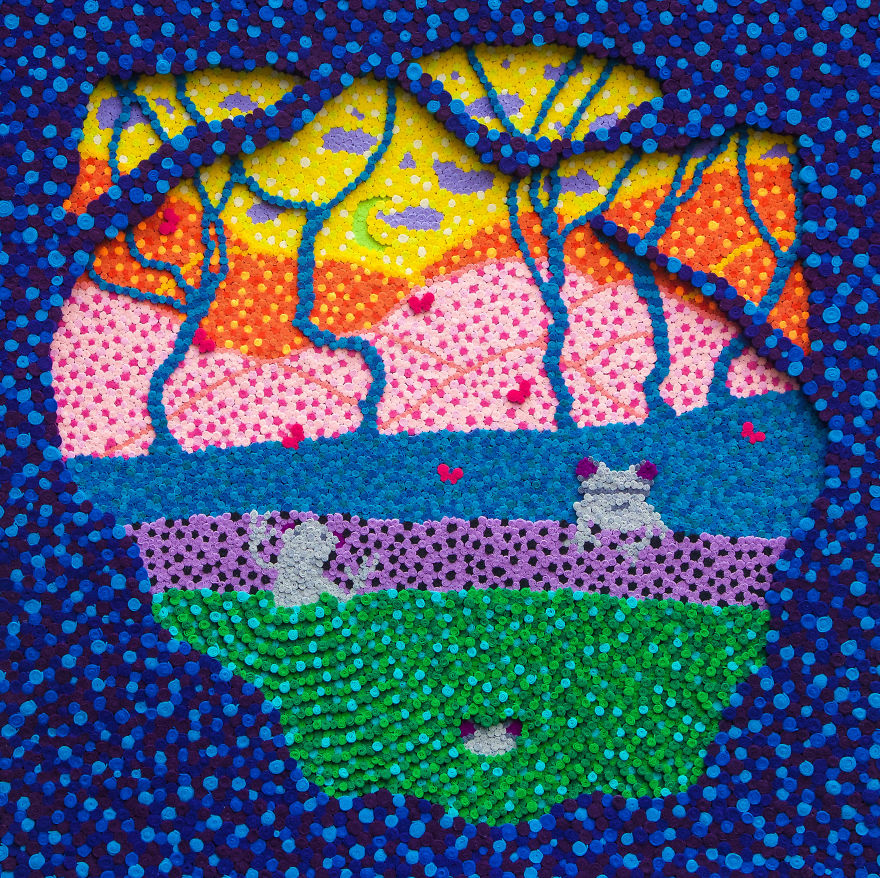 I Needle-Felt These Artworks To Help Children With Health Issues I Needle-Felt These Artworks To Help Children With Health Issues