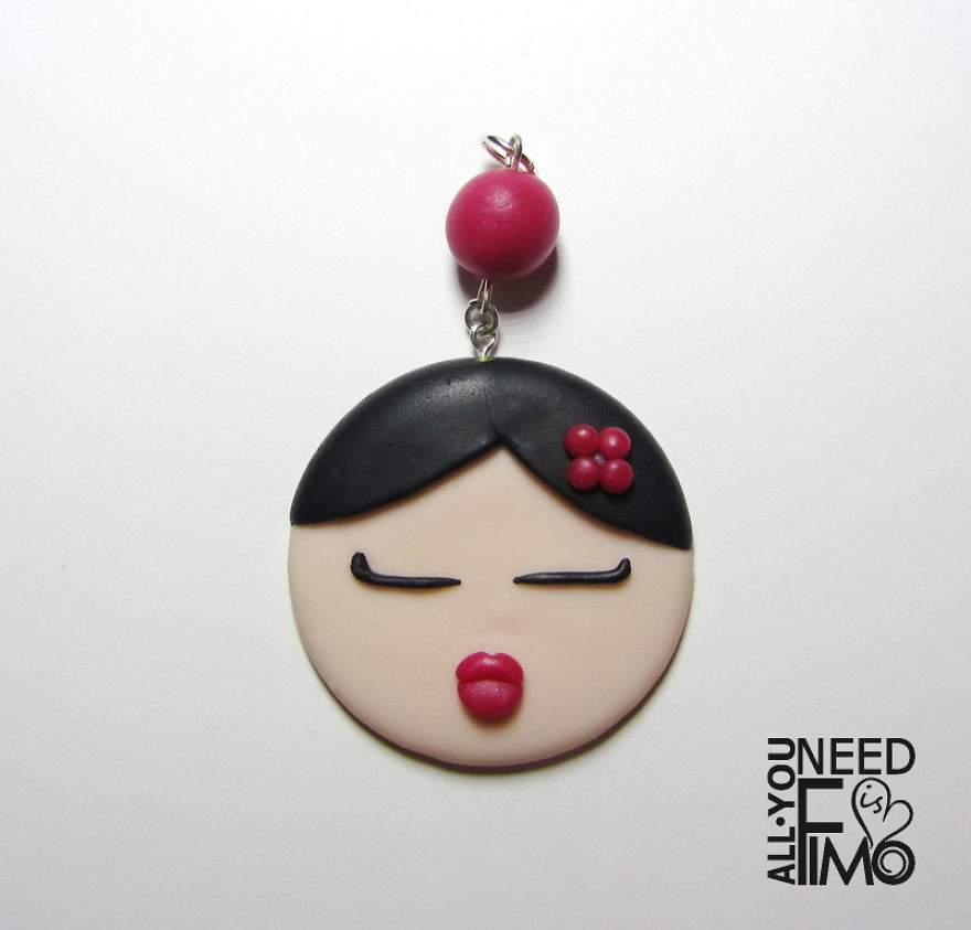 I Made This Jewelry Set Out Of Polymer Clay! It Shows My Love For Japan ♥