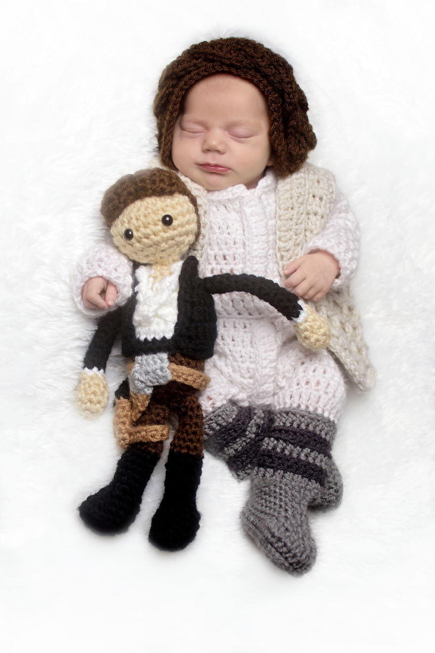 I Paid A Tribute To Carrie Fisher In Yarn
