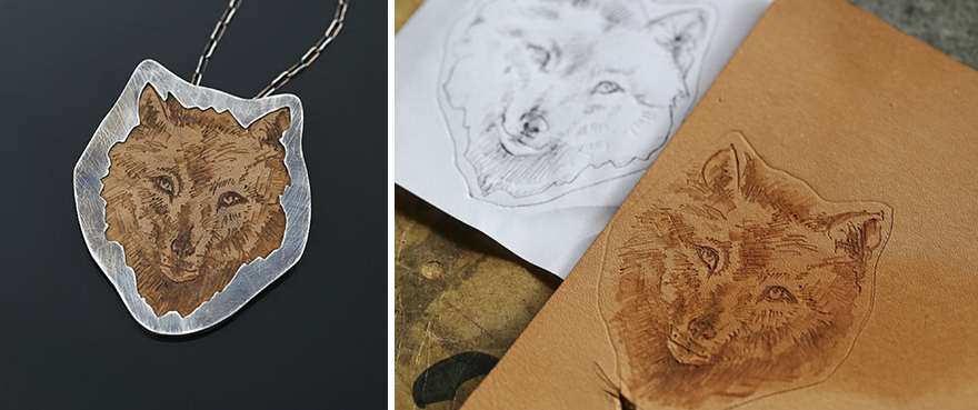 I Turn My Detailed Sketches Into Silver Animal Jewelry