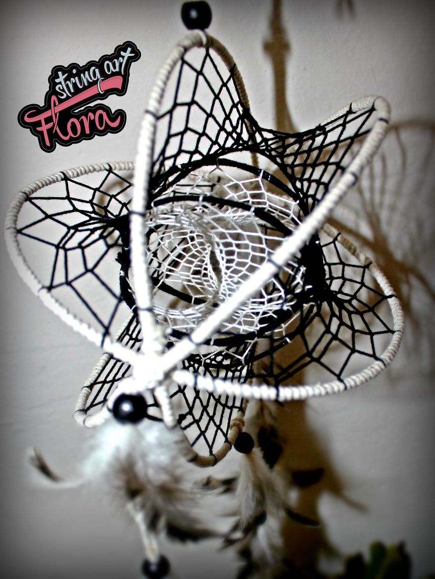 Amazing 3d Dreamcatcher By Flora String Art Amazing 3d Dreamcatcher By Flora String Art