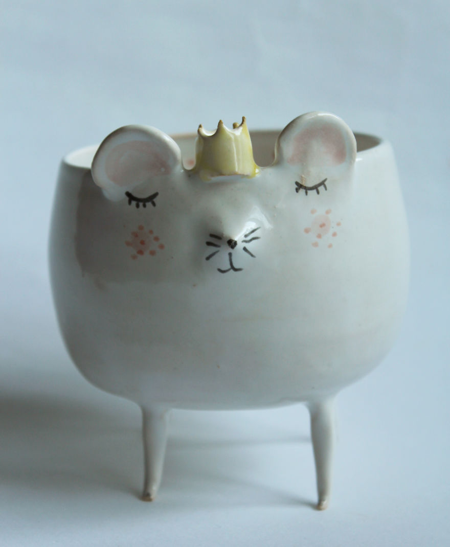 Super Cute Animal Ceramics By “clay Opera”