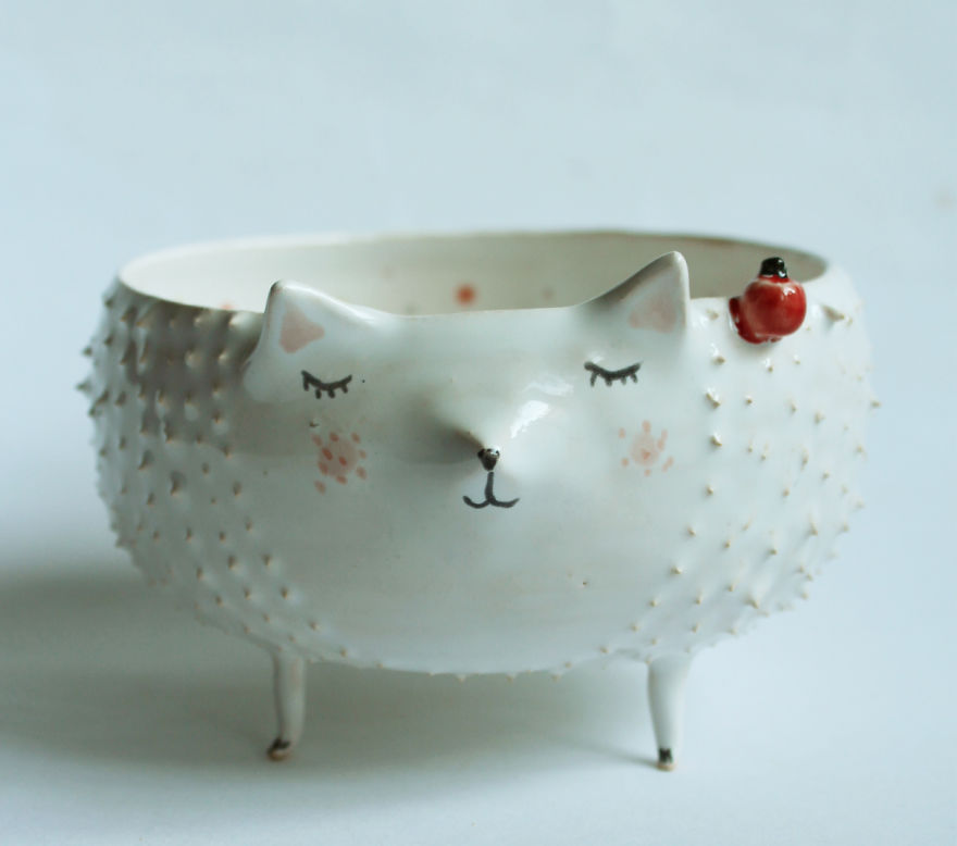 Super Cute Animal Ceramics By “clay Opera”