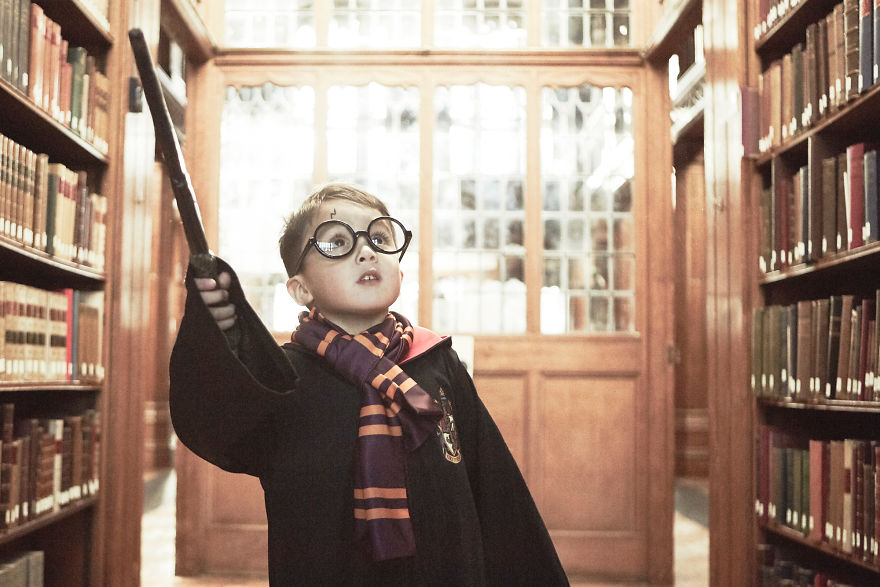 The Tale Of A Little Boy As Harry Potter