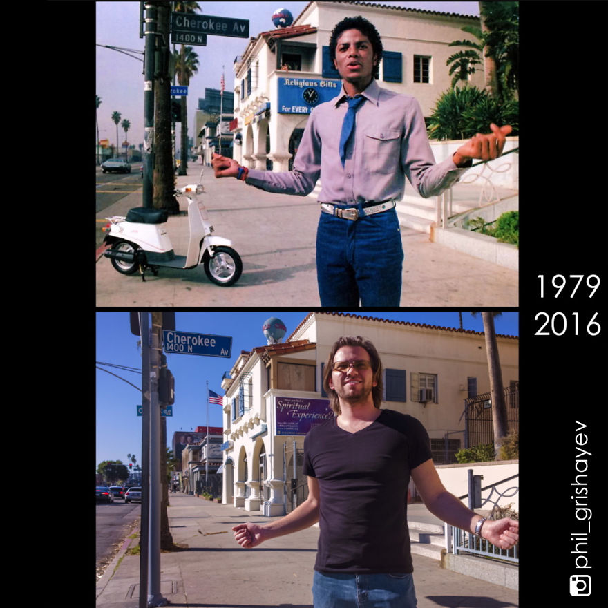 Guy Recreates Iconic Photo Shoots