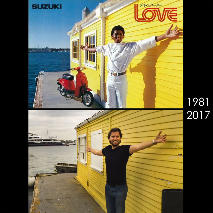 Guy Recreates Iconic Photo Shoots
