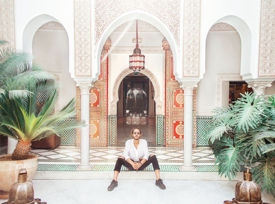 Marrakech, Morocco. One Of The Most Beautiful Hotels I've Ever Been - Mamounia. You Really Get To Feel Like A Sultan!