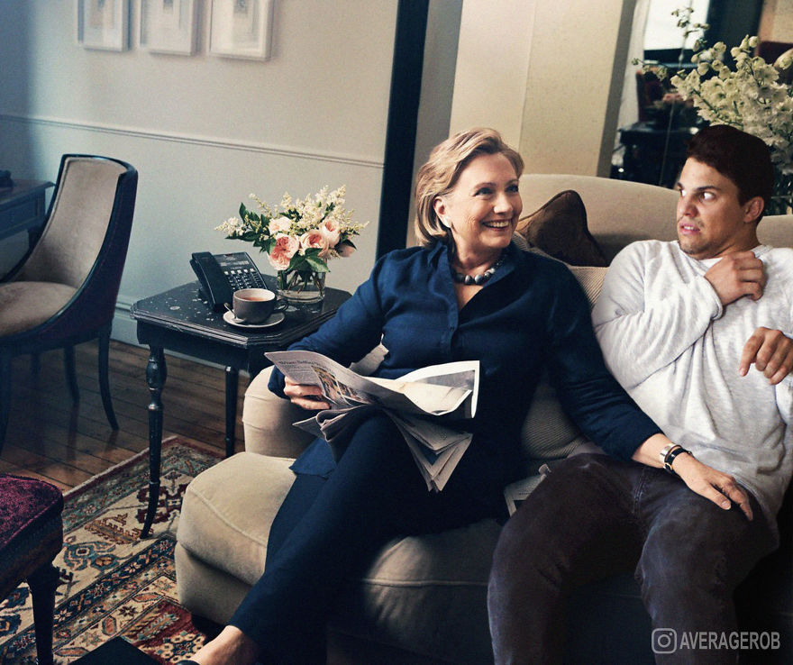 Hillary Once Came To Visit... Things Got Really Awkward...