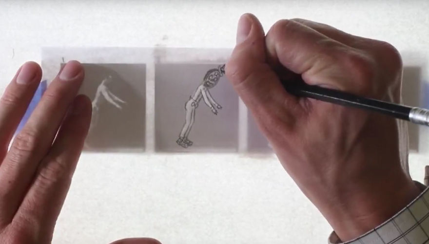 One Of A Kind "Animated" Tattoo Created From 24 Frames
