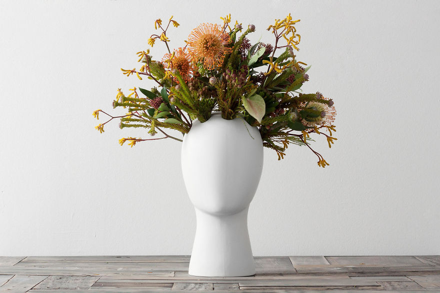 Our Unique Vase Will Put The End To Your Interior's "Bad Hair Day"