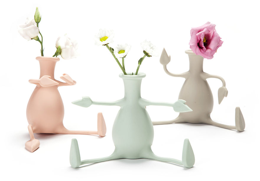 Friendly Flower Vase To Keep You Company