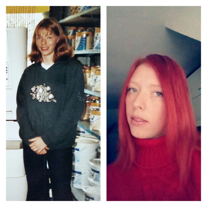 15 Jahrs Ago And Now... In Past I Hate My Redhead, Now I Love It !