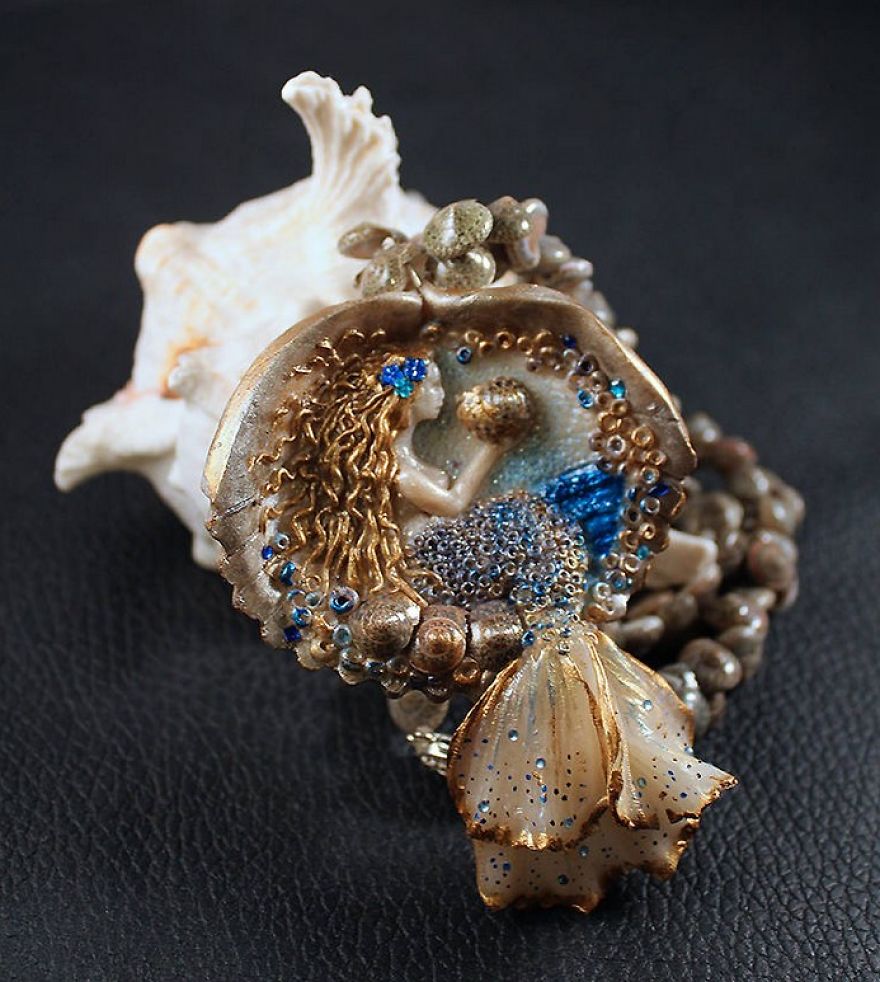 Enchanting Polymer Clay Jewelry By Janna Baranovska