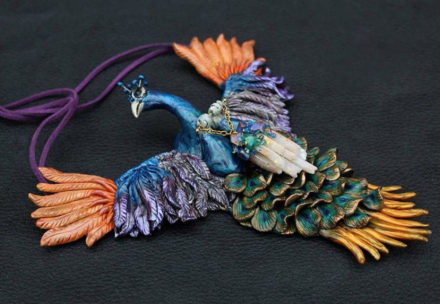 Enchanting Polymer Clay Jewelry By Janna Baranovska