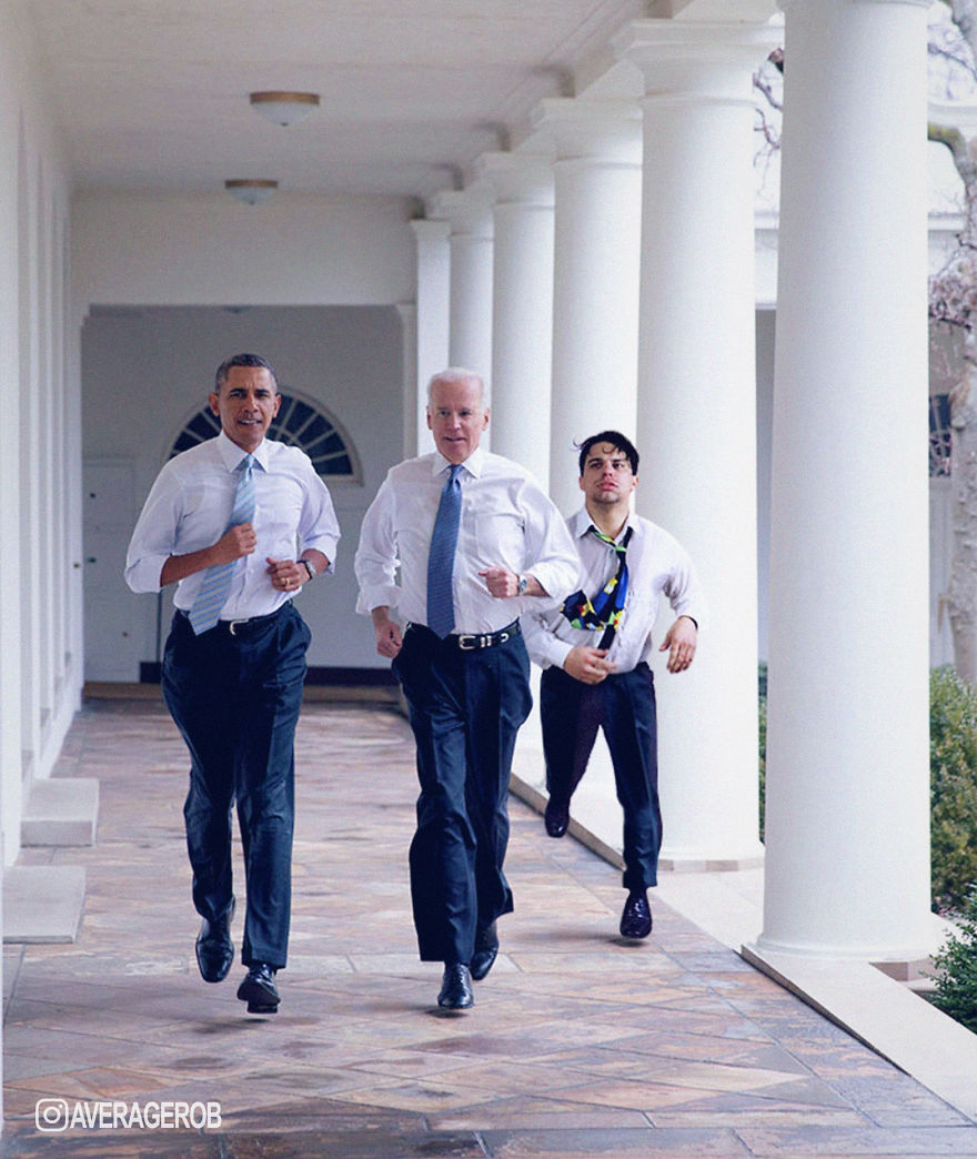 Running Around The White House