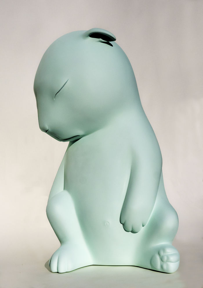 I Create Animal Sculptures From Resin Inspired By Miyazaki Creatures