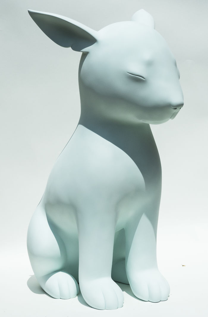 I Create Animal Sculptures From Resin Inspired By Miyazaki Creatures