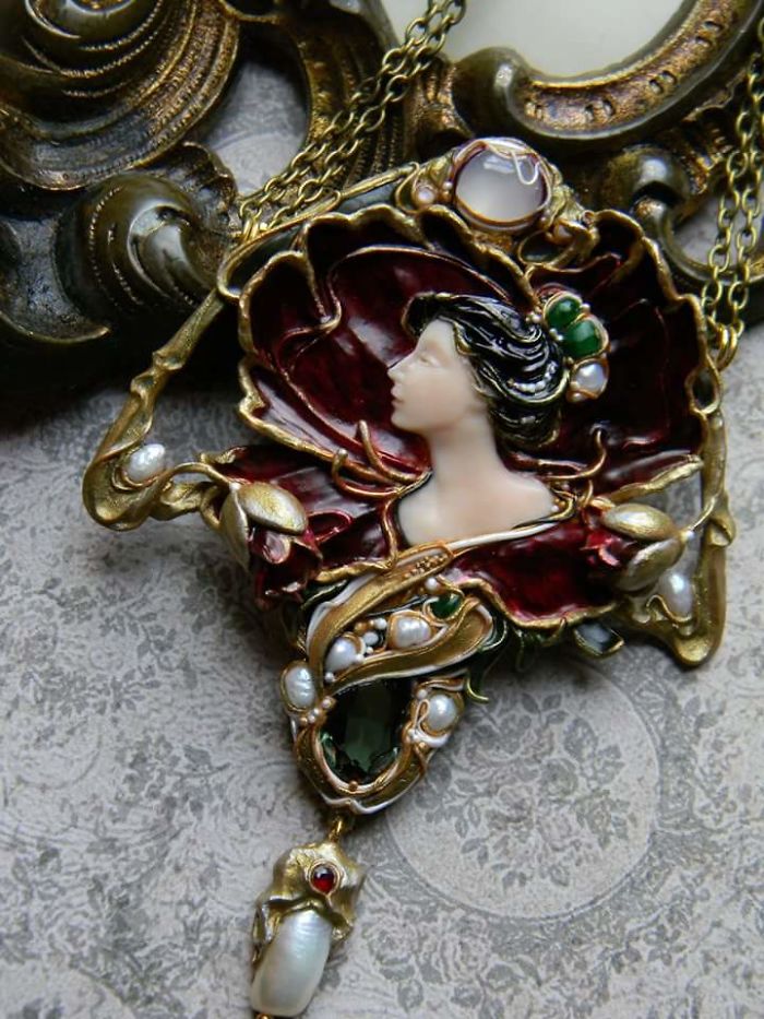 Russian Polymer Clay Artist Creates Unique Jewelry