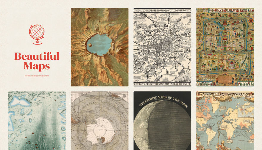 Beautiful Maps Collection