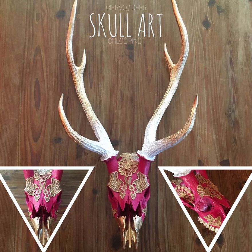 Skull Art - Chloe Pinet
