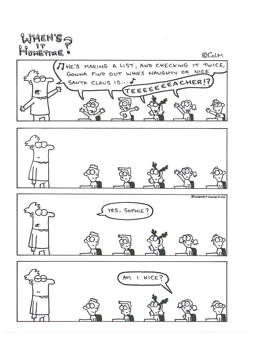 Teacher By Day...cartoonist By Night. Teacher By Day...cartoonist By Night.