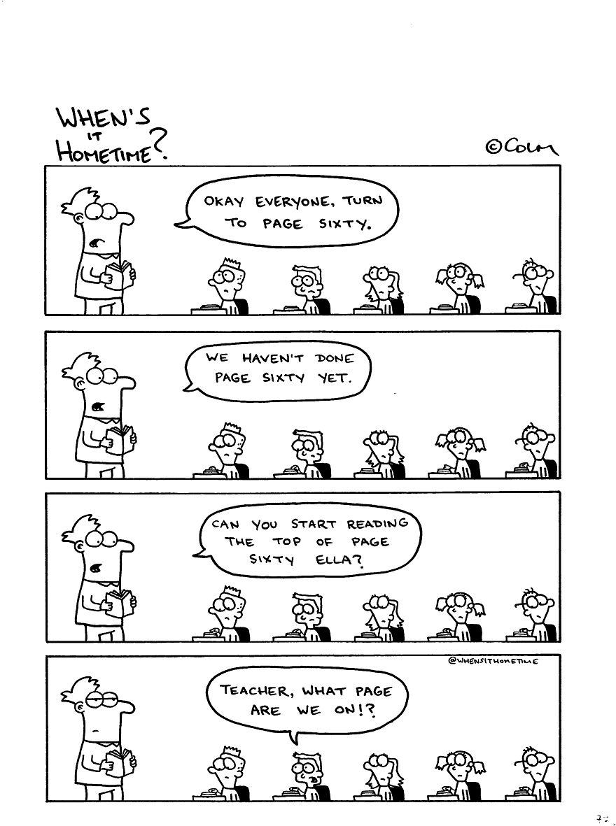 Teacher By Day...cartoonist By Night. Teacher By Day...cartoonist By Night.