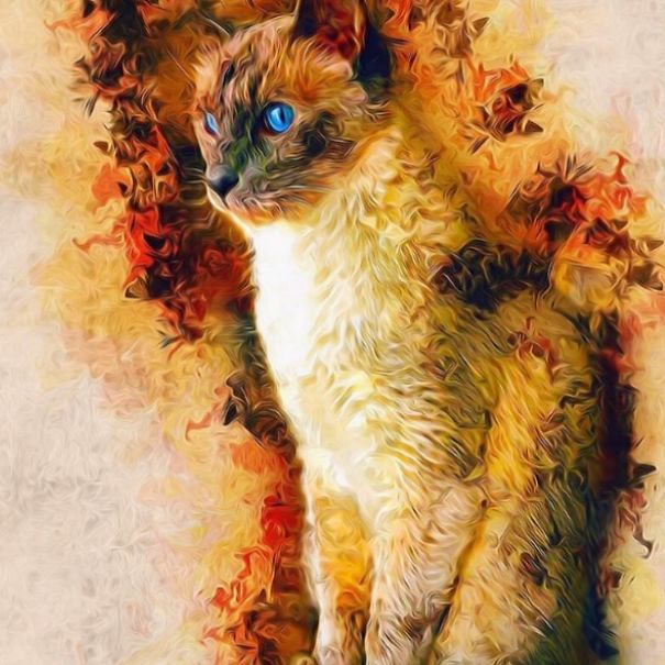 These Fantastic Cat Portraits Are Masterpieces Of Digital Art