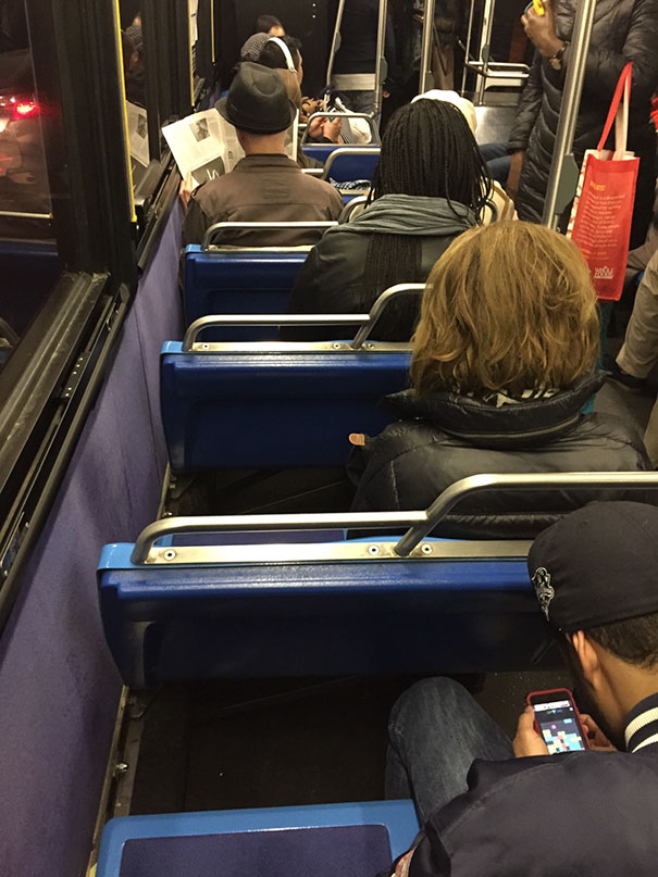 People Who Block Window Seats On Public Transit