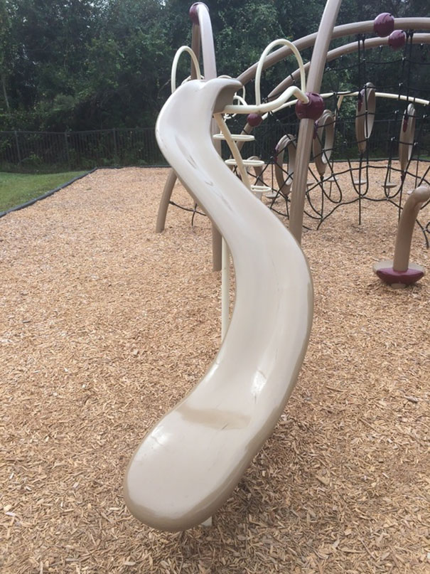 This Slide With No Side Rails