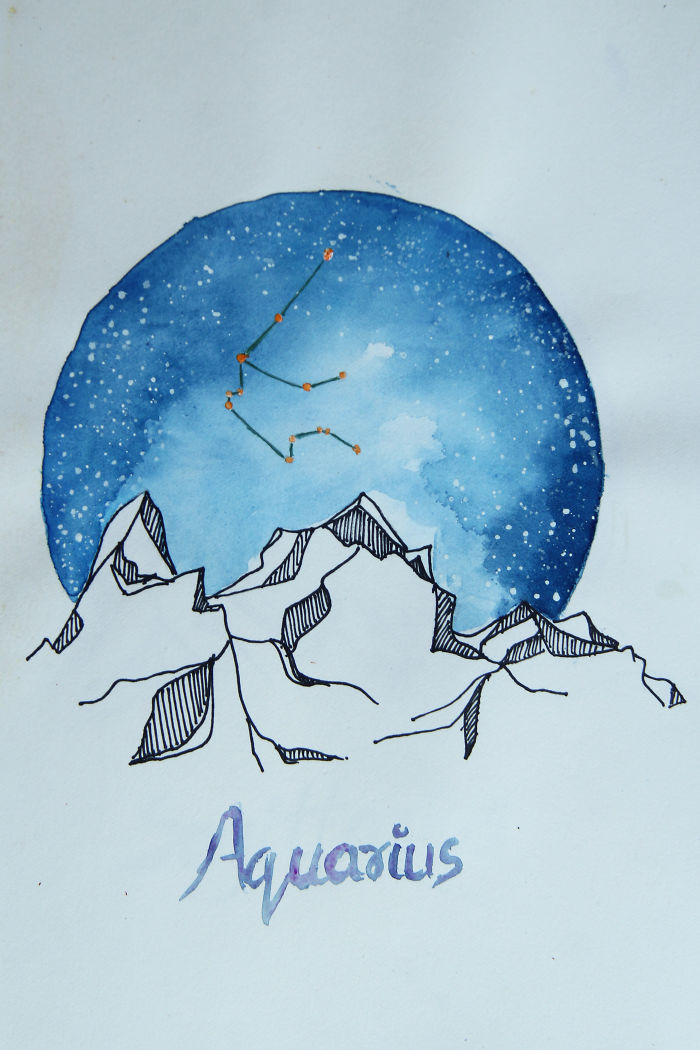 I Painted Zodiac Sign Constellations I Painted Zodiac Sign Constellations