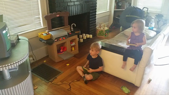 30+ Years Of Research Shows, If You Give A Kid A Nintendo, He Will Give His Little Sister An Unplugged Controller