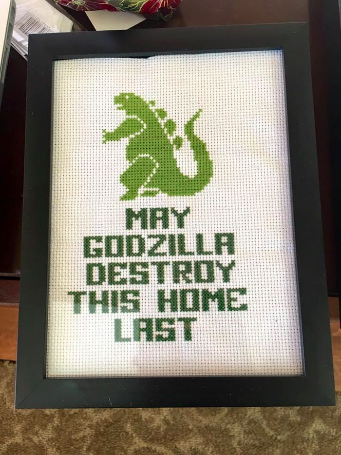 Made My Sister A Housewarming Gift
