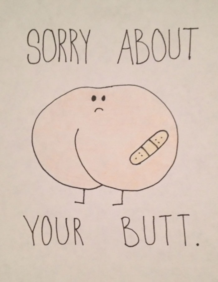 My Brother Is Having Some Colon Issues And Is Getting Lots Of Tests. I Drew Him Something To Cheer Him Up
