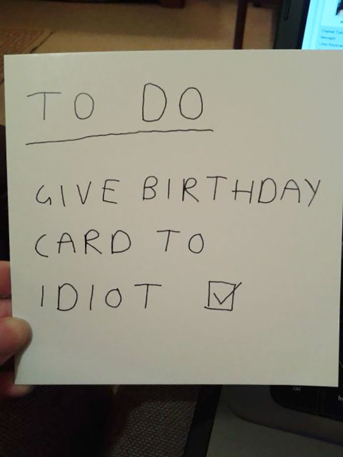 Birthday Card From My Brother. Feeling Loved