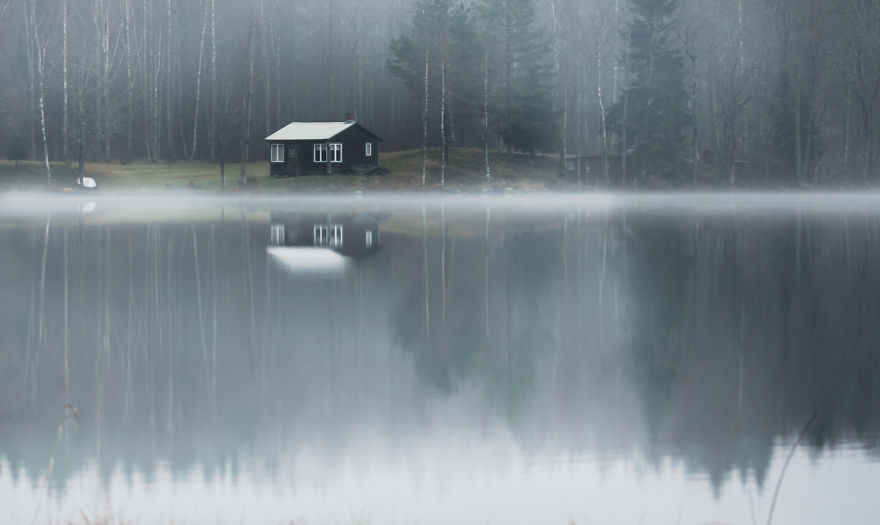 I Kept Chasing Fog In The Swedish Nature. 13 Images.