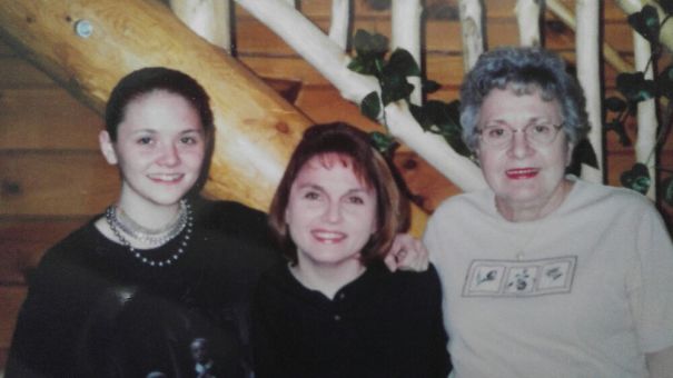 My Mother Was Conceived In Cuba, When Her Parents Were Gun Runners. (i'm 16, On Left In 2001.)