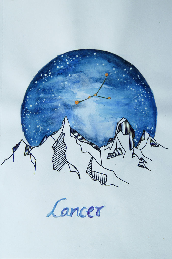 I Painted Zodiac Sign Constellations I Painted Zodiac Sign Constellations
