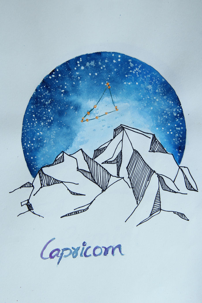 I Painted Zodiac Sign Constellations I Painted Zodiac Sign Constellations