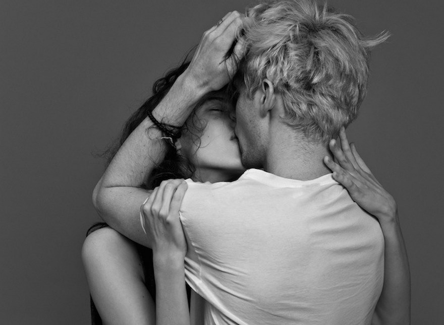 Couples Passionately Kissing
