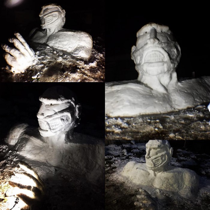 Creative Snow Sculptures