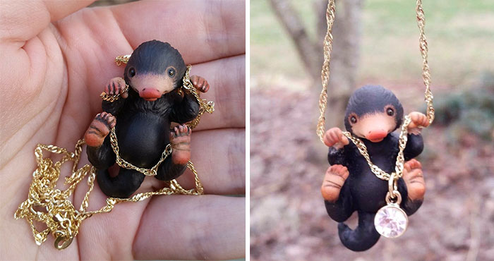 This Niffler Necklace Is What Every Fantastic Beasts Fan Needs