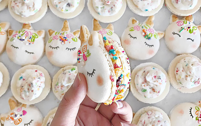 Unicorn Macarons Are The Most Magical Dessert Ever