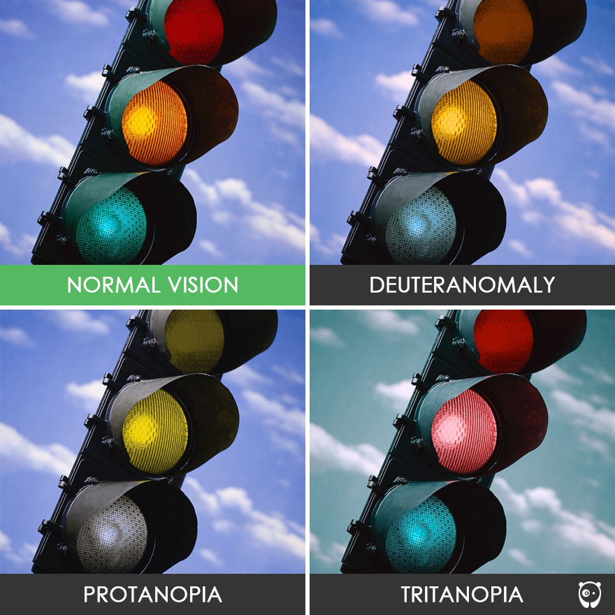 Color Blind Comparison