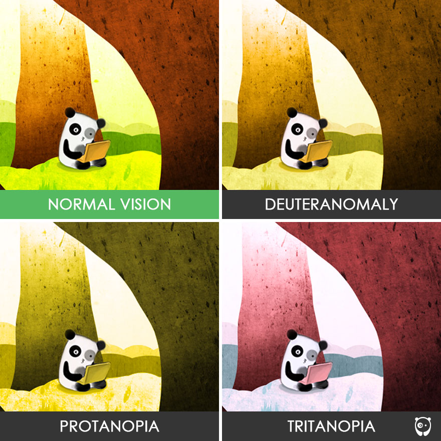This Is How People With Color Blindness See The World | Bored Panda