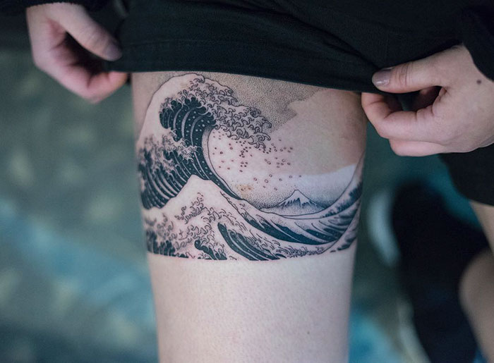 The Great Wave Off Kanagawa, Hokusai
