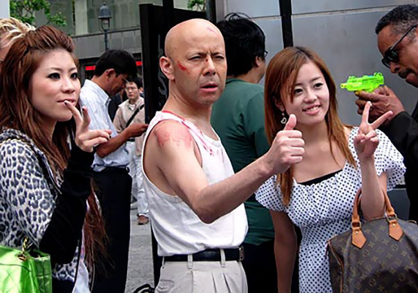 Japanese Bruce Willis