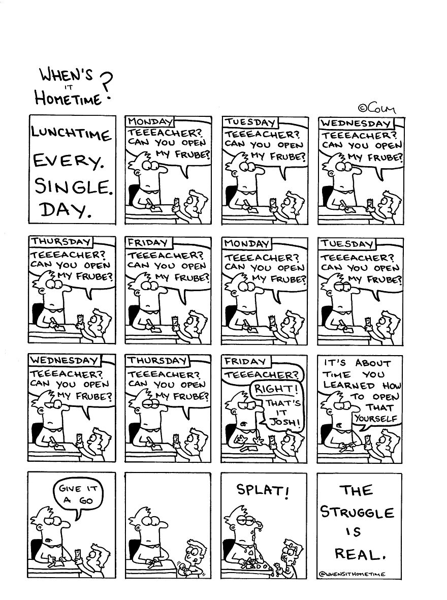 Teacher By Day...cartoonist By Night. Teacher By Day...cartoonist By Night.