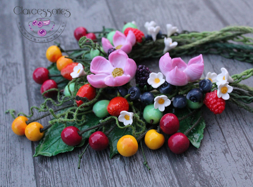 Fruits And Flowers In Jewelry