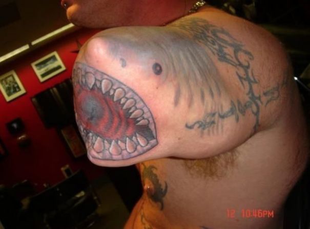 Tribute To The Shark That Bit His Arm Off