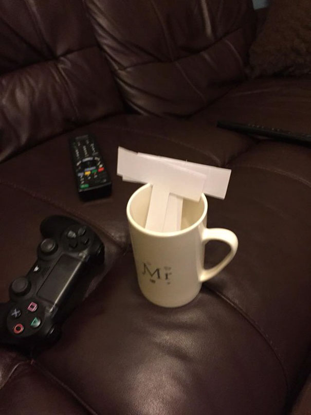 Wife Asked Me If I Wanted A Cup Of Tea, I Said Yes Please This Is What I Got... She Thinks She's So Funny